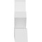 Ekena Millwork Saratoga Architectural Grade PVC Gable Bracket, 84"W x 14"H x 4"D x 4"F, 4/12 Pitch GBP084X14X0404SAR00 - alternate 3